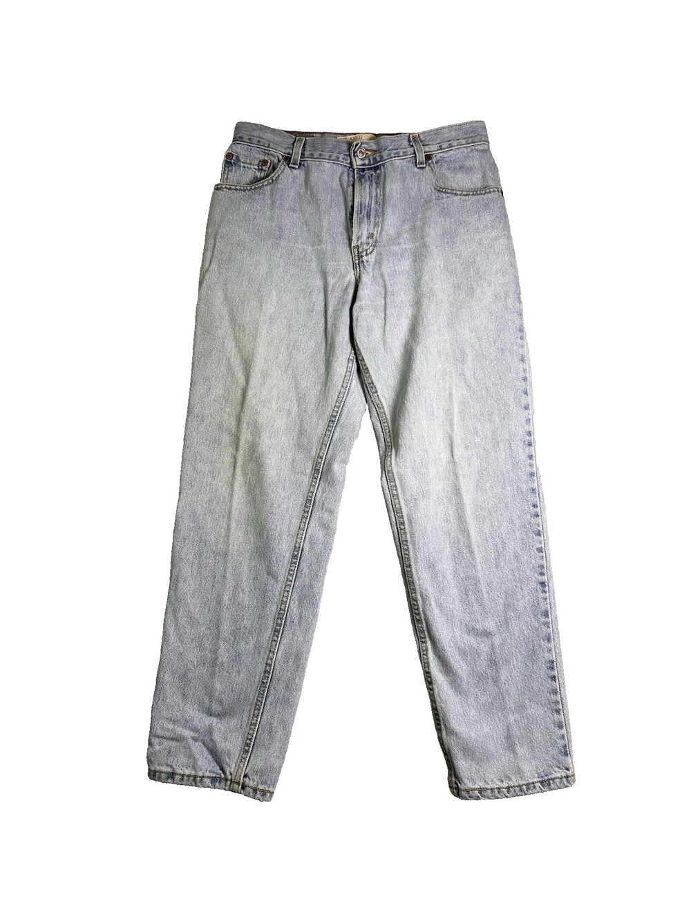 Levi's 550 Jeans Womens 12 Short Light Wash Relaxed High Rise Tapered 90s